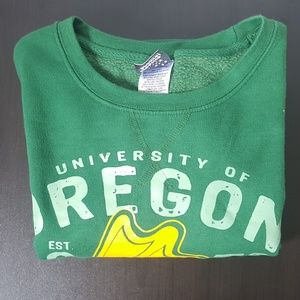 UofO ducks sweat shirt size XL
